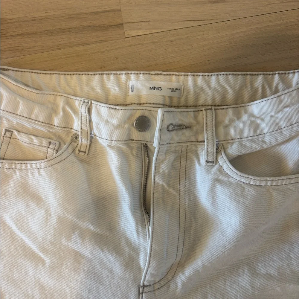 Women's White Jeans | MANGO - Picture 2 of 3